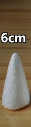 Khối xốp hình nón - 6cm