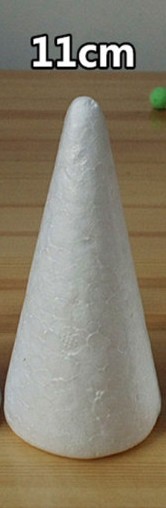 Khối xốp hình nón - 10cm