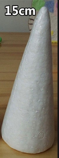 Khối xốp hình nón - 15cm