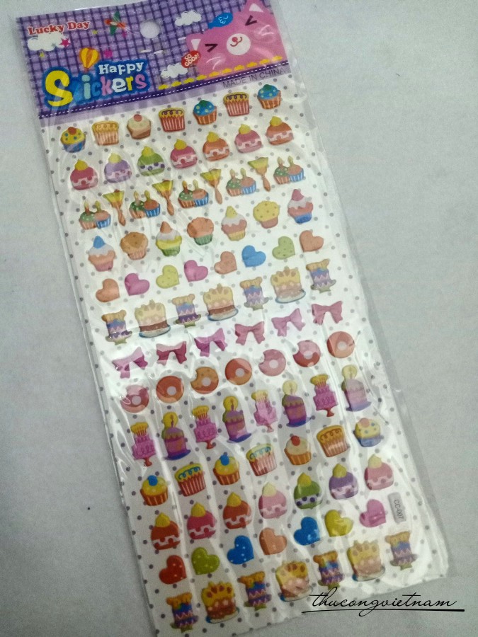 Sticker nổi CC-007
