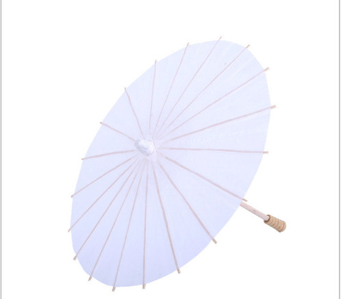 Dù giấy trơn đường kính 62cm