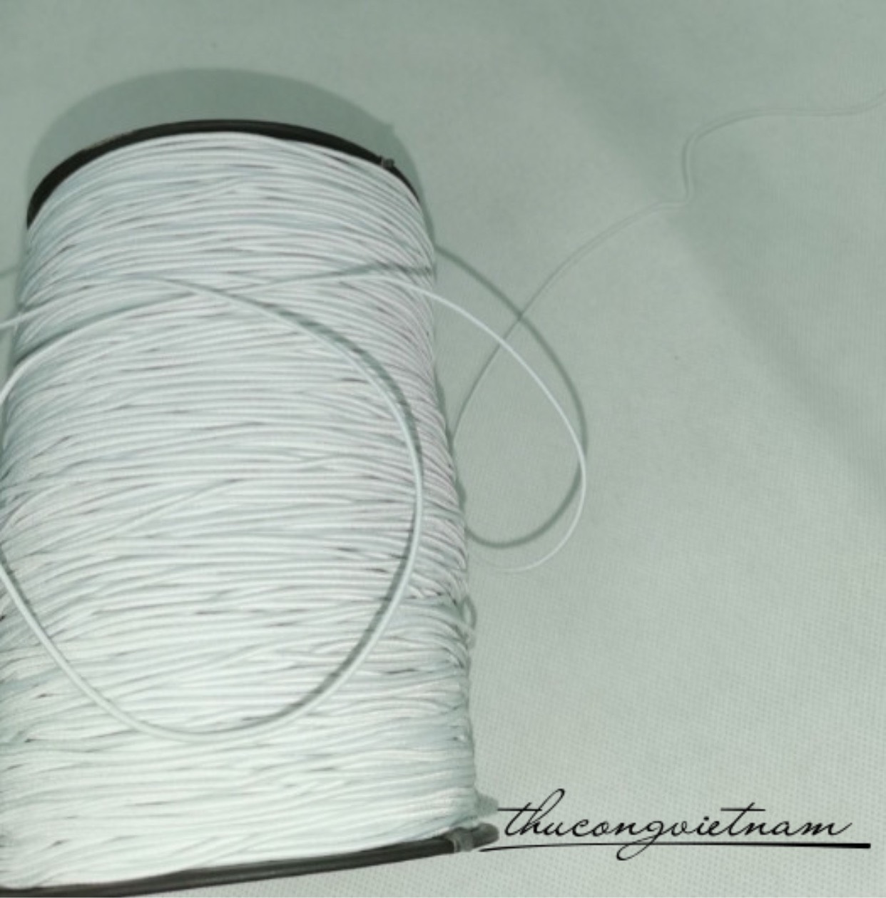 Cuộn dây thun trắng 1ly - 800m