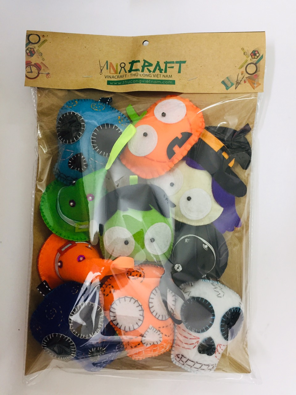 Combo 10 vật treo Halloween