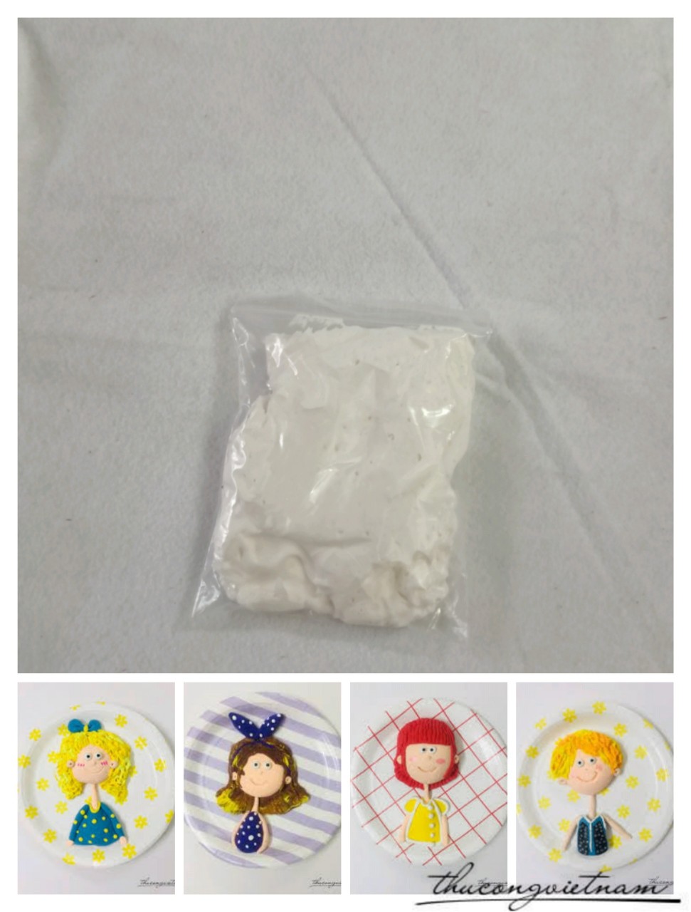 Đất Sét Trắng 50g