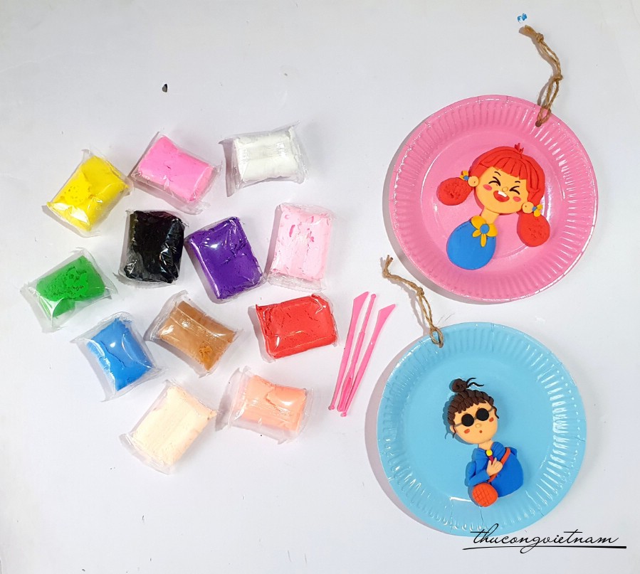Combo 12 Đất Sét Ngẫu Nhiên