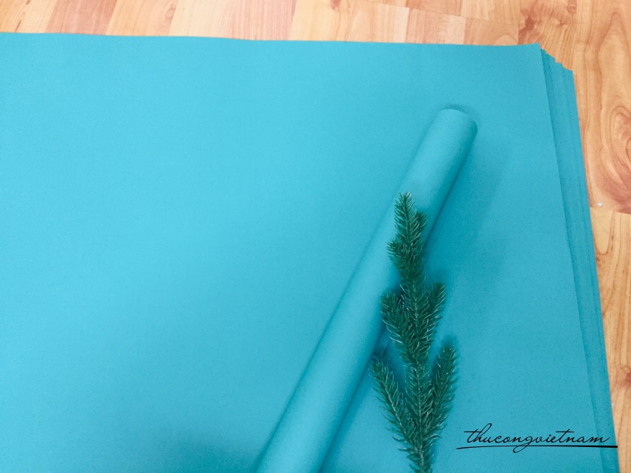 Giấy gói quà Giáng Sinh Hàn Quốc 54*79cm