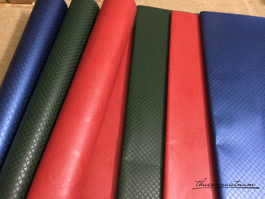 Set 3 Giấy gân nổi nhũ cao cấp 50*70cm 