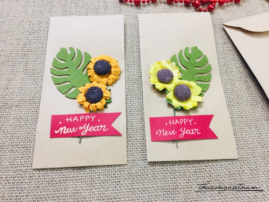 Set 2 bao lì xì Handmade mẫu 6