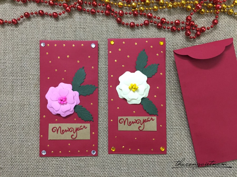 Set 2 bao lì xì Handmade mẫu 9