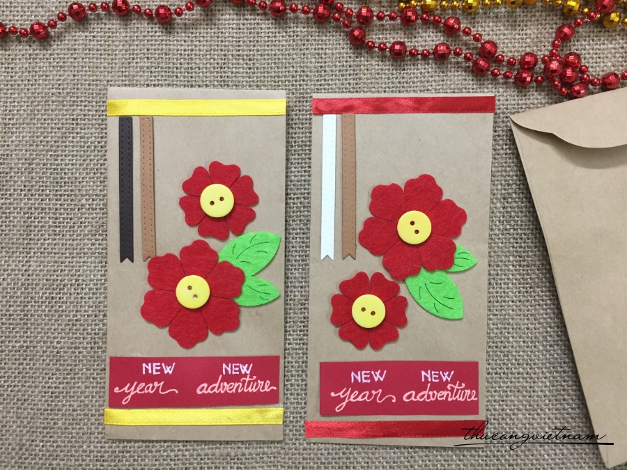 Set 2 bao lì xì Handmade mẫu 13