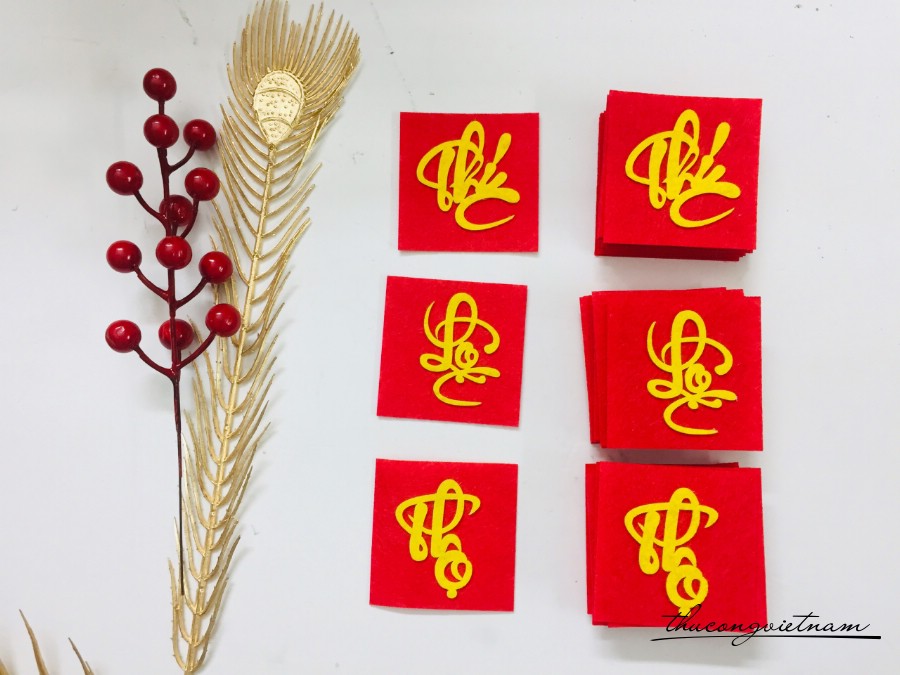 Set chữ Thư pháp 