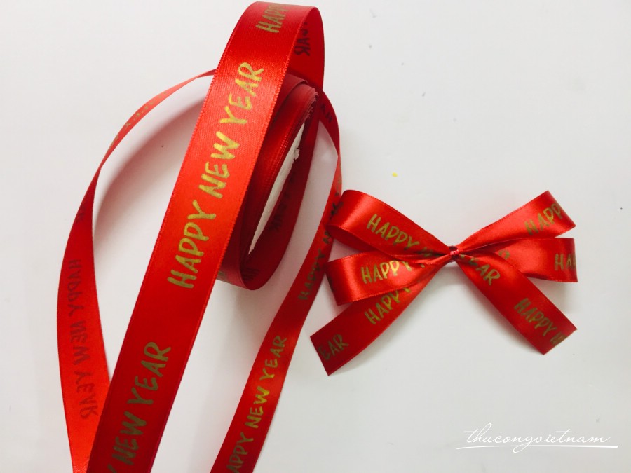 Ruy băng Happy New Year