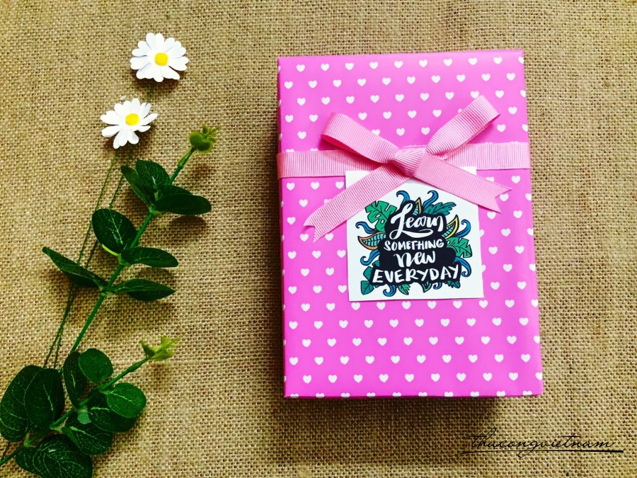 Hộp quà gói sẵn phong cách Vintage kiểu đơn giản - M9