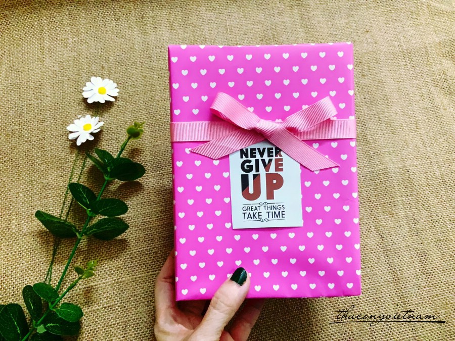 Hộp quà gói sẵn phong cách Vintage kiểu đơn giản - M12
