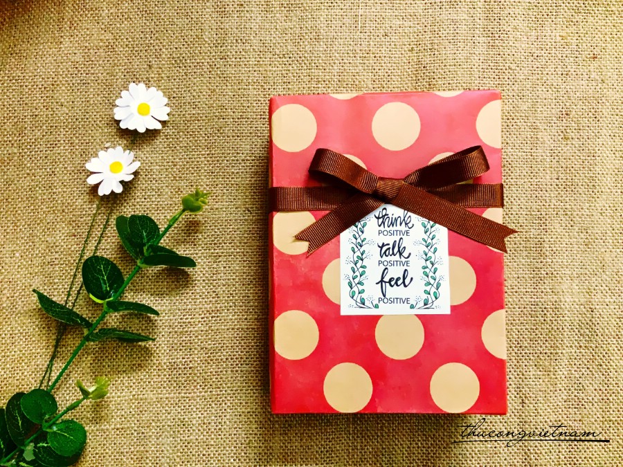 Hộp quà gói sẵn phong cách Vintage kiểu đơn giản - M26