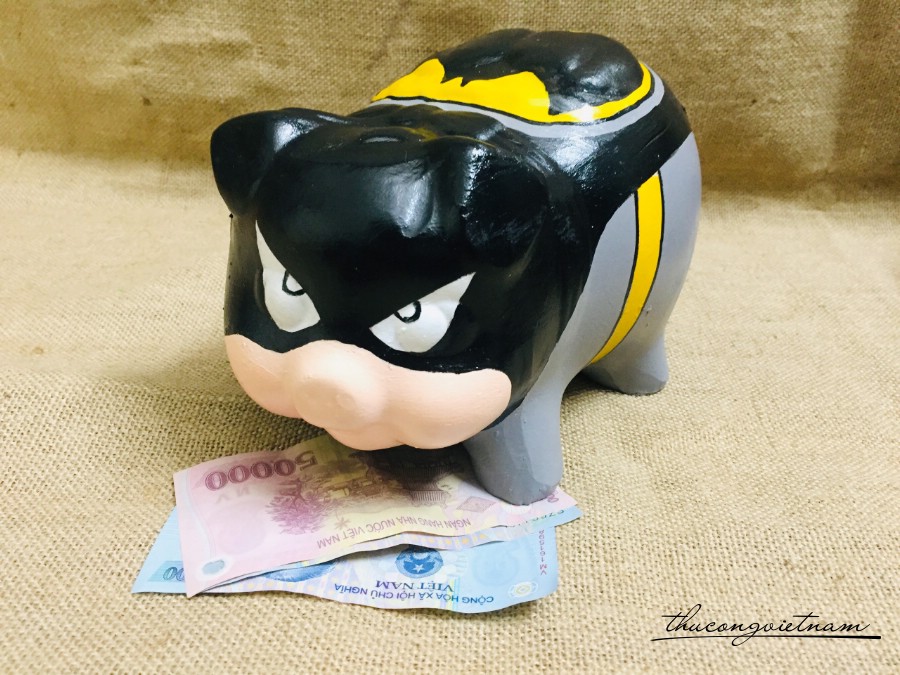 Heo đất Batman 30*15cm