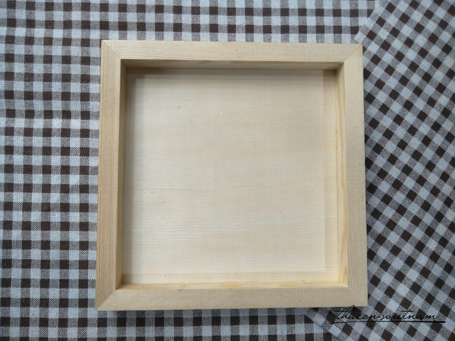 Khung tranh gỗ 20*20cm