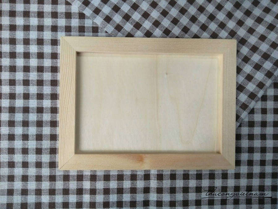 Khung tranh gỗ 14*18cm