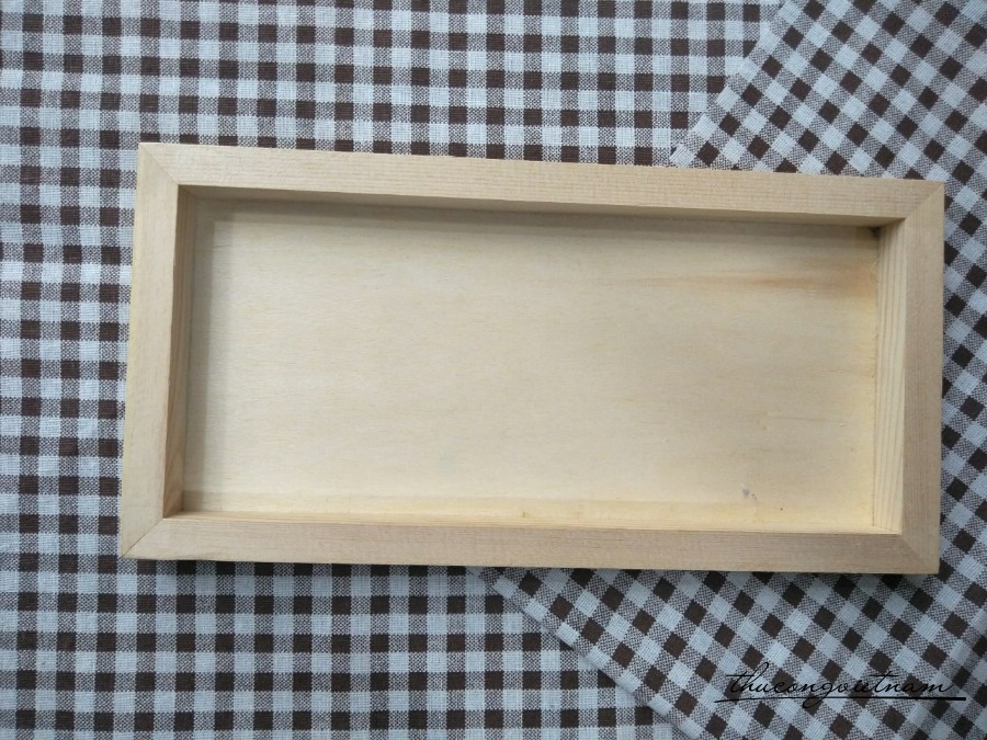 Khung tranh gỗ 15*30cm