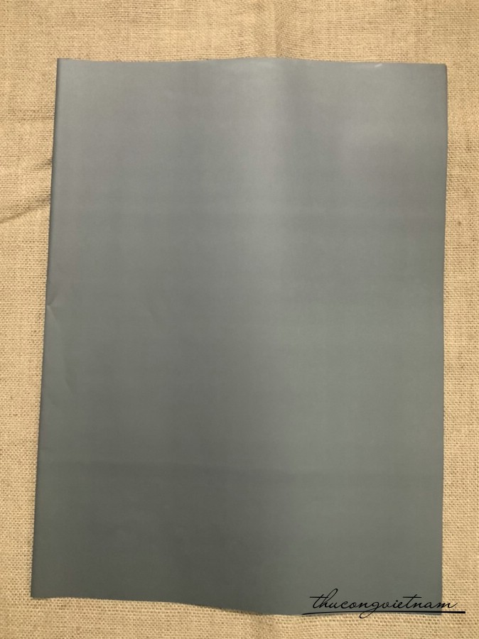 Giấy trơn gói quà, bó hoa 50*70cm - Xám đậm