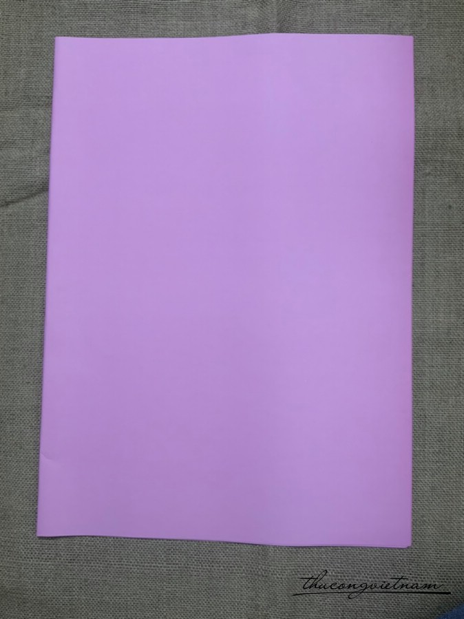 Giấy trơn gói quà, bó hoa 50*70cm - Hồng sen