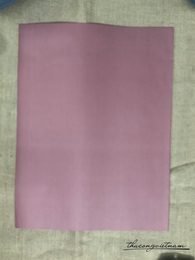 Giấy trơn gói quà, bó hoa 50*70cm - Tím hồng