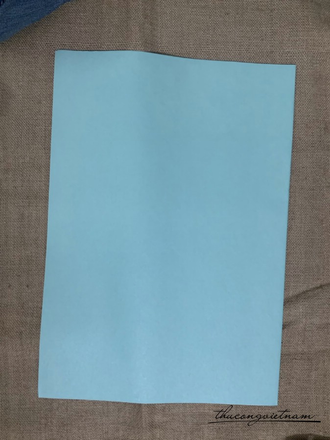 Giấy trơn gói quà, bó hoa 50*70cm - Xanh biển