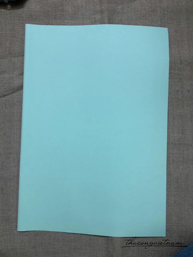 Giấy trơn gói quà, bó hoa 50*70cm - Xanh ngọc