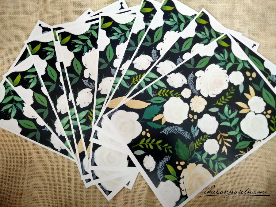 Giấy vintage nền cổ điển mẫu 166