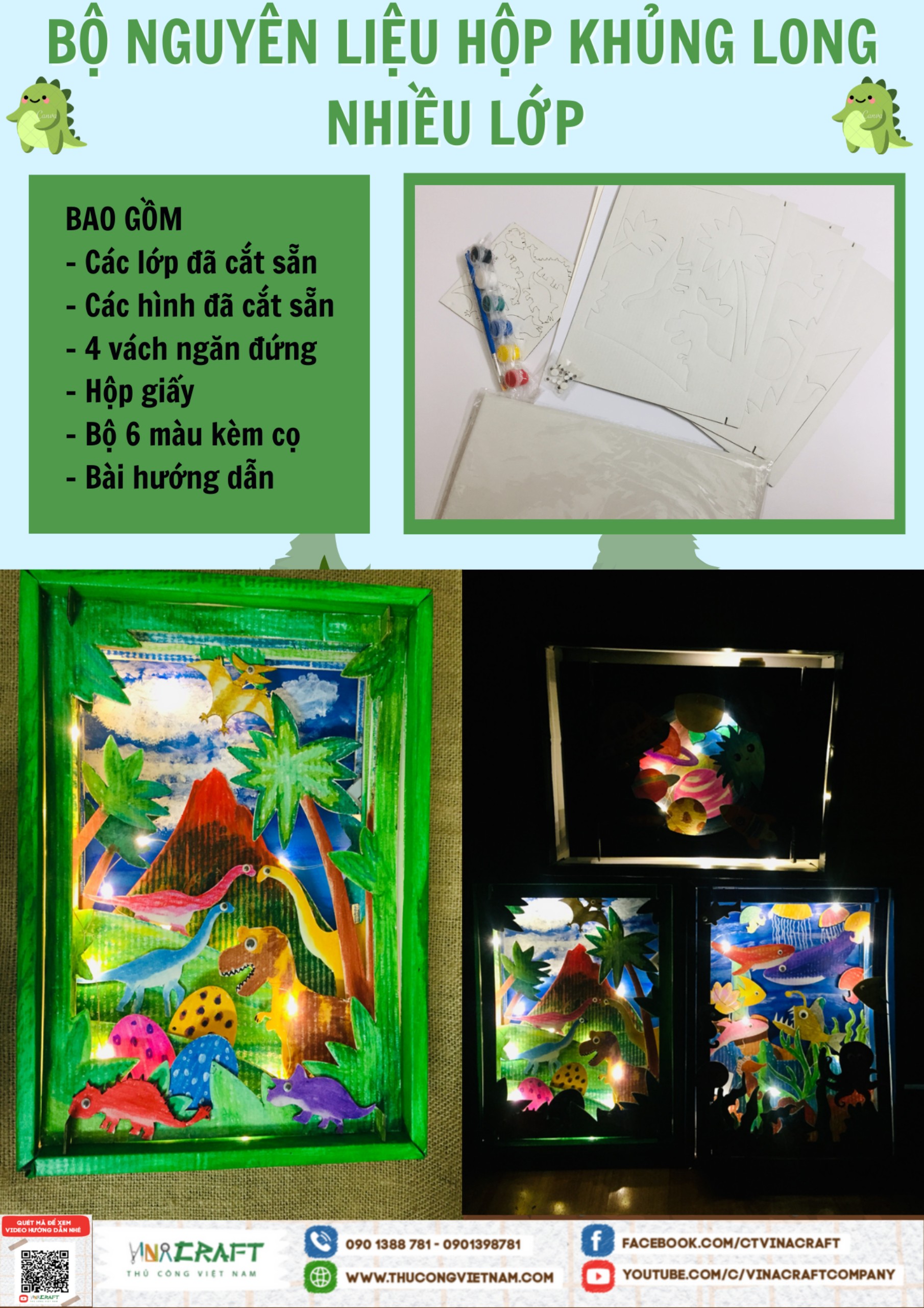 Bộ nguyên liệu hộp 