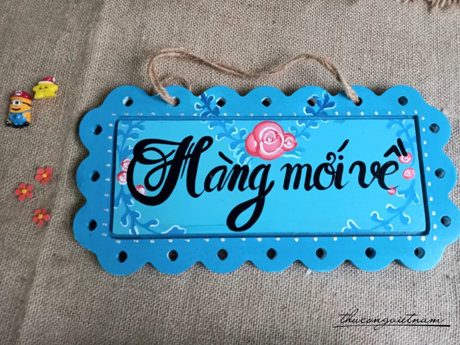 Bảng gỗ treo hình chữ nhật - M4