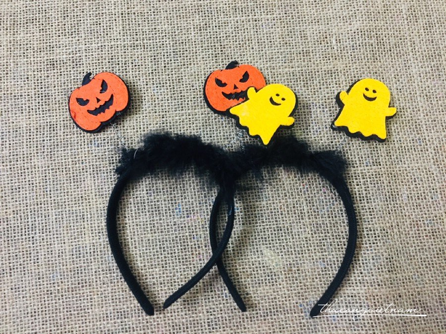 Băng đô Halloween (17*22cm) - Mẫu 2