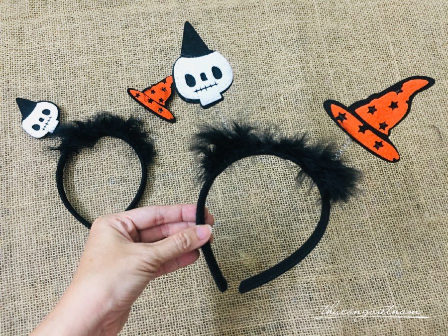 Băng đô Halloween (17*22cm) - Mẫu 3