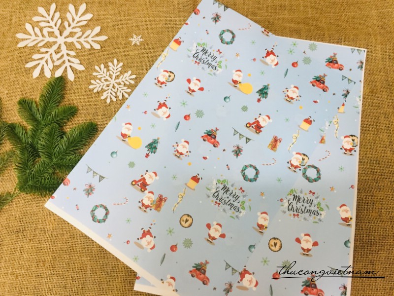 Giấy gói quà Giáng Sinh - Mẫu N1