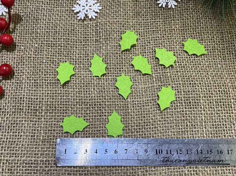Lá nỉ 3cm (5 cái) - Mẫu 2