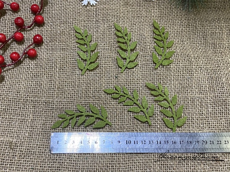 Lá nỉ 8cm (5 cái) - Mẫu 7
