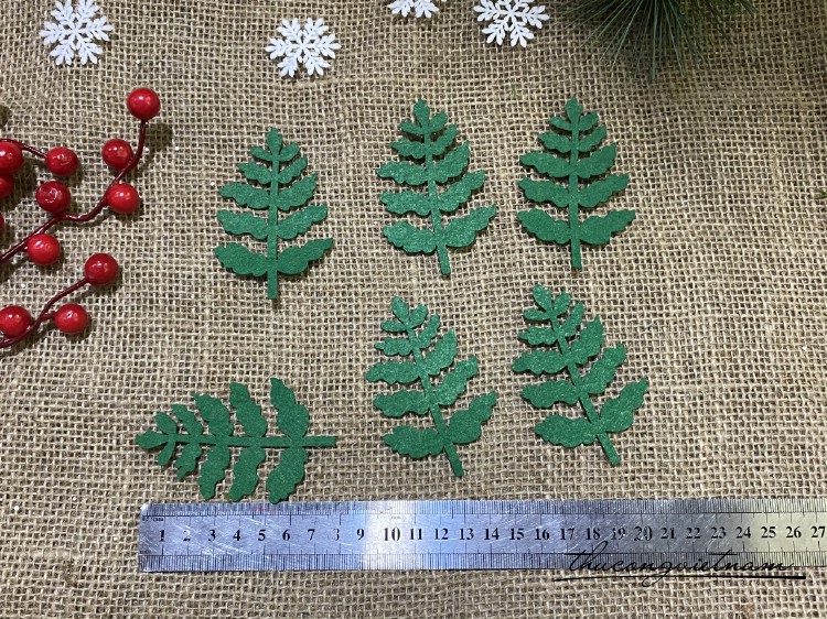 Lá nỉ 8cm (5 cái) - Mẫu 9