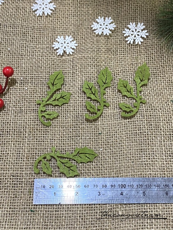 Lá nỉ 8cm (5 cái) - Mẫu 10