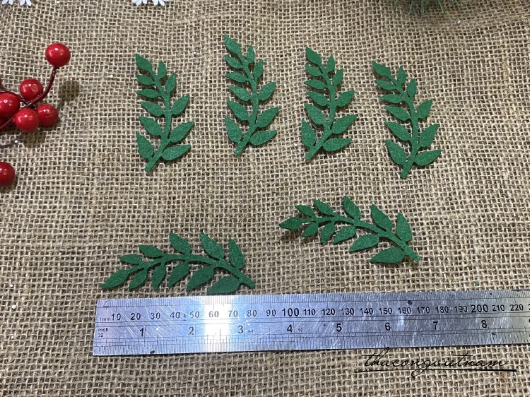 Lá nỉ 8cm (5 cái) - Mẫu 18