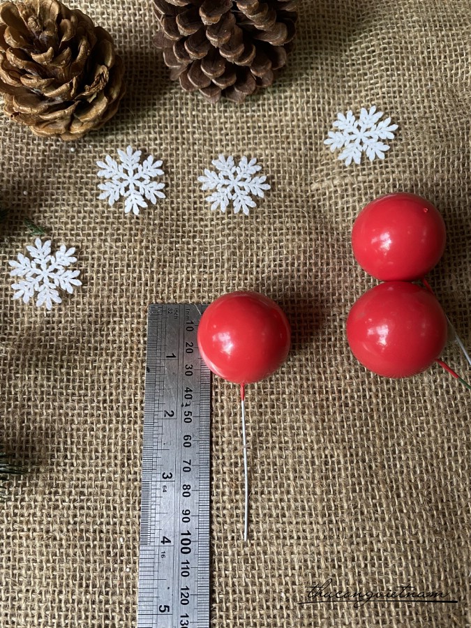 Quả cherry đỏ 4cm