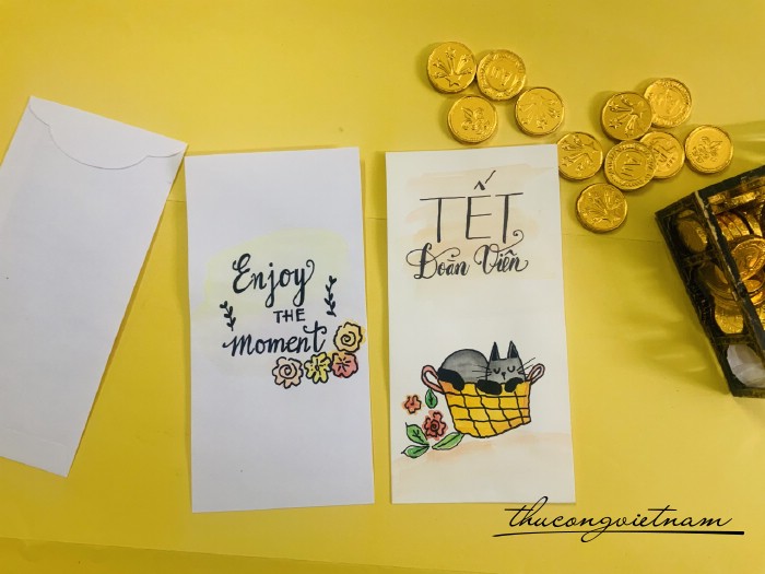 Set 2 bao lì xì Handmade mẫu 25