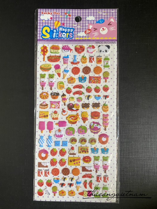 Sticker nổi CC-036