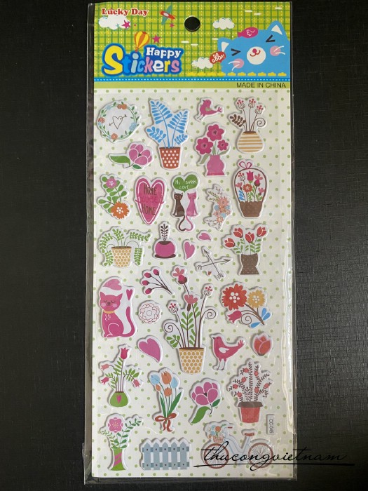 Sticker nổi CC-045