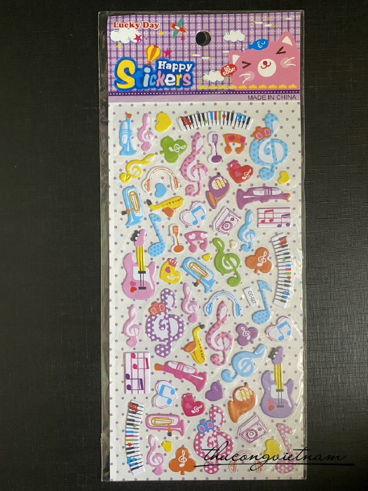 Sticker nổi CC-027