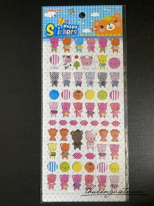 Sticker nổi CC-012