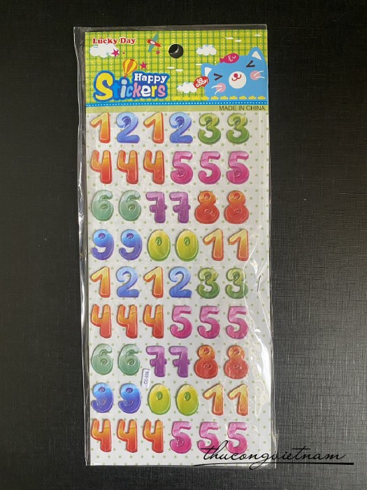 Sticker nổi CC-009