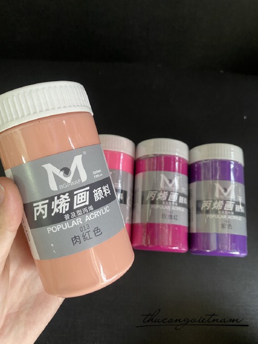 Acrylic hồng pastel 013 - 300ml