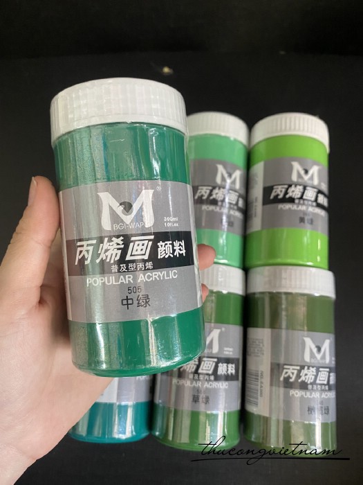 Acrylic xanh lá 505 - 300ml