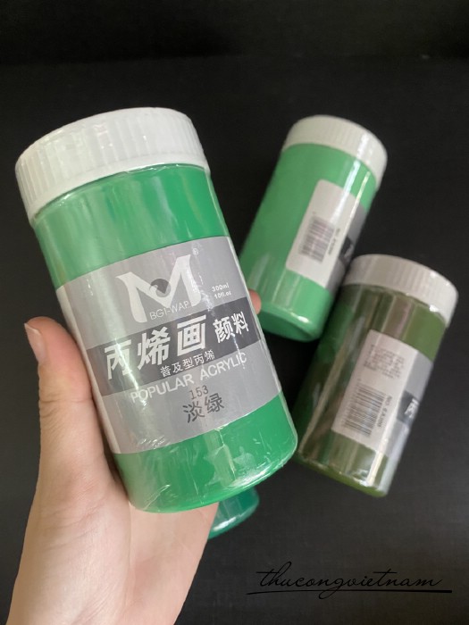 Acrylic xanh lá cây 153 - 300ml