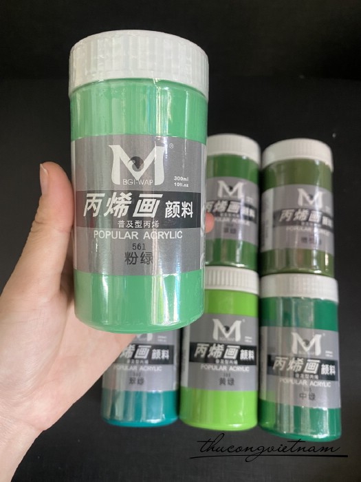 Acrylic xanh lá pastel 561 - 300ml